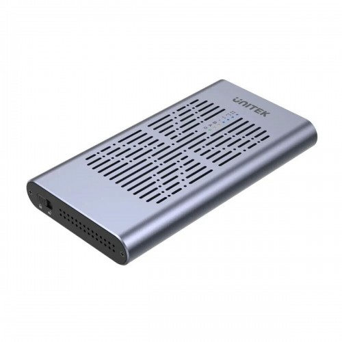 Cietā diska korpuss Unitek DIAUTKOBU0010 Pelēks USB-C USB 3.2 USB C image 1