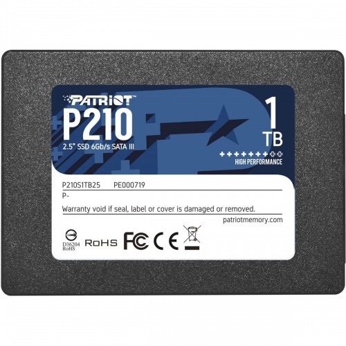 Cietais Disks Patriot Memory P210 1 TB HDD 1 TB SSD image 1