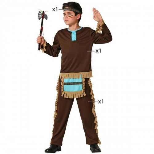 Costume for Children Blue American Indian image 1