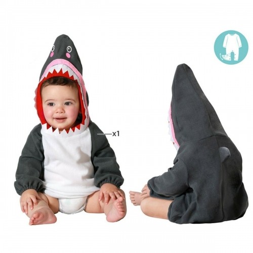 Bigbuy Carnival Маскарадные костюмы для младенцев Акула image 1