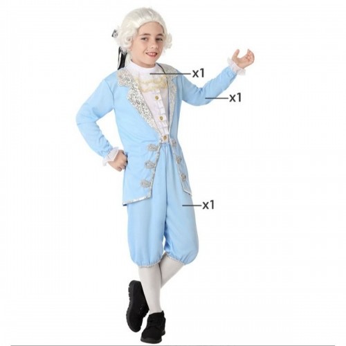 Children's costume Blue Celeste Male Courtesan image 1