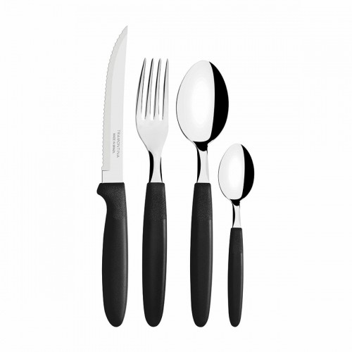 Cutlery Tramontina Ipanema Black Stainless steel 25 Pieces image 1