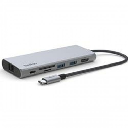 USB-разветвитель Belkin INC009BTSGY Серебристый Чёрный image 1