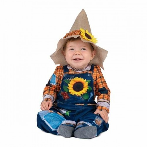 Costume for Children My Other Me Blue Orange Scarecrow (2 Pieces) image 1