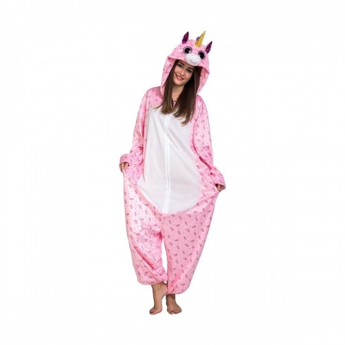 Costume for Adults My Other Me Big Eyes Unicorn Pink image 1