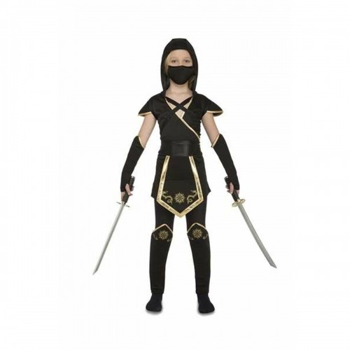 Costume for Children My Other Me Black Ninja (5 Pieces) image 1