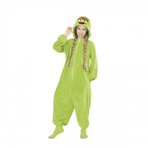 Costume for Children My Other Me Oscar the Grouch Sesame Street Green image 1