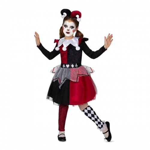 Costume for Children My Other Me Red Harlequin (4 Pieces) image 1