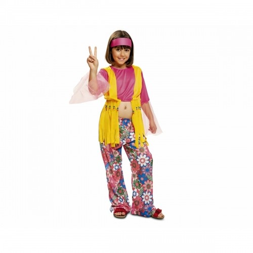 Маскарадные костюмы для детей My Other Me Hippie 3-4 Years (2 Предметы) image 1