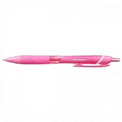 Šķidrās tintes pildspalva Uni-Ball Jetstream SXN-150C-07 Rozā 1 mm (10 gb.) image 1