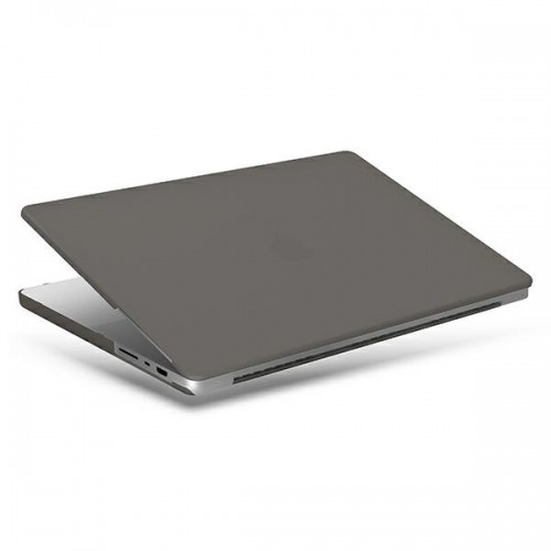 UNIQ etui Claro MacBook Pro 14" (2021) przezroczysty szary|smoke matt grey image 1
