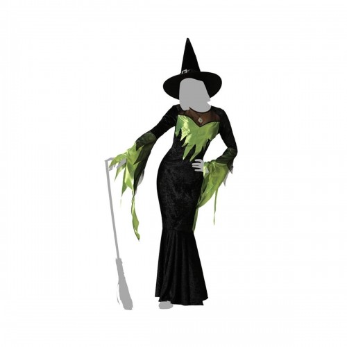 Bigbuy Carnival костюм Ведьма взрослых Зеленый image 1