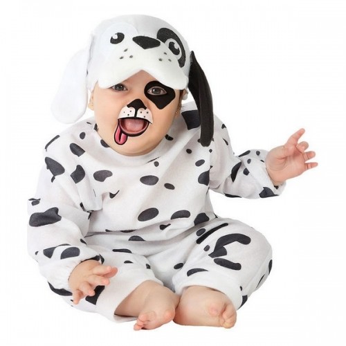 Bigbuy Carnival Маскарадные костюмы для младенцев Пёс Белый Животные image 1