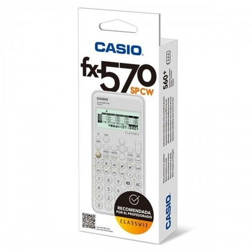 Научный калькулятор Casio Белый image 1