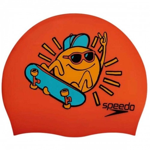 Шапочка для плавания Junior Speedo 8-0838615955  Оранжевый image 1