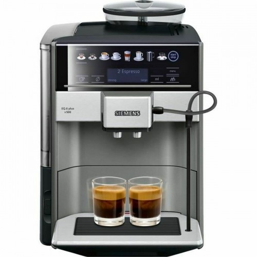 Суперавтоматическая кофеварка Siemens AG TE655203RW Чёрный Серый Серебристый 1500 W 19 bar 2 Чашки 1,7 L image 1