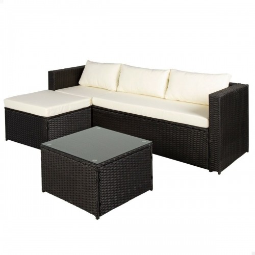 Garden furniture Aktive 3-Seater Sofa Side table 203 x 125 x 64 cm image 1