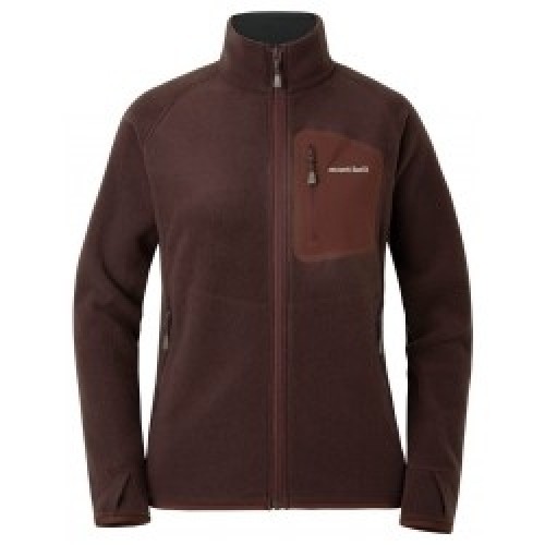 Mont-bell Jaka W CLIMAPLUS 100 Jacket S Dark Brown image 1