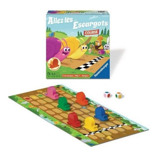 Izglītojošā Spēle Ravensburger Allez les Escargot (FR) Melns (1 Daudzums) image 1