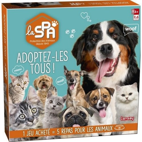 Настольная игра Lansay SPA ADOPT THEM ALL! (FR) image 1