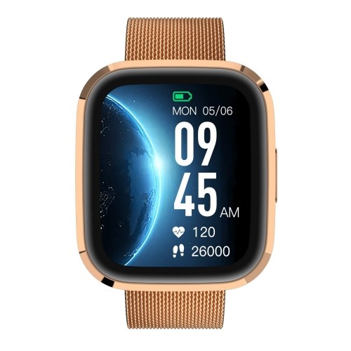 Garett Smartwatch Garett GRC STYLE Gold steel Умные часы IPS / Bluetooth / IP68 / SMS image 1