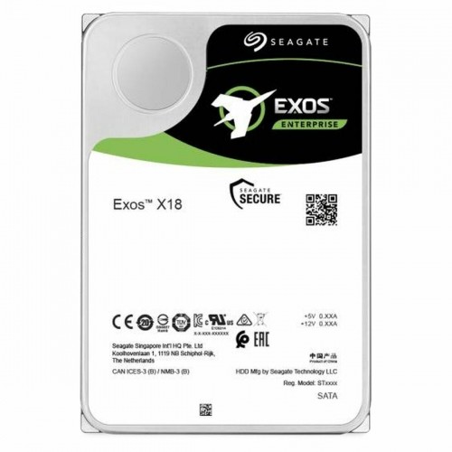 Hard Drive X18 Seagate Exos ST12000NM000J 3,5" 12 TB image 1