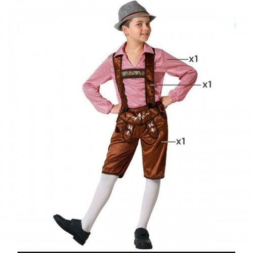 Children's costume Brown German image 1
