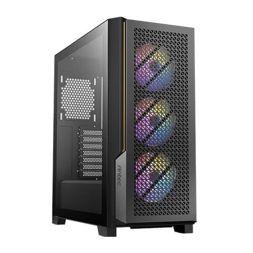 Case|ANTEC|P20C ARGB|MidiTower|Not included|ATX|EATX|MicroATX|MiniITX|Colour Black|0-761345-80107-2 image 1