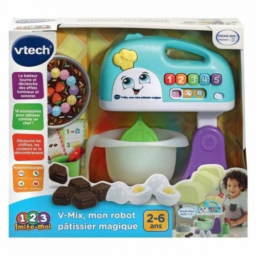 Toy blender Vtech V-Mix, mon robot pâtissier magique image 1