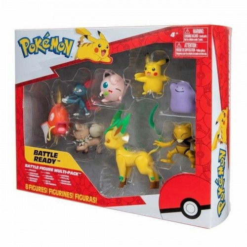 Pokemon Показатели деятельности Pokémon Pikachu, Sneasel, Magikarp, Abra, Rockruff, Ditto, Bayleef & Jigglypuff image 1