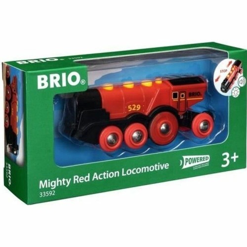 Поезд Brio Powerful Red Stack Locomotive image 1