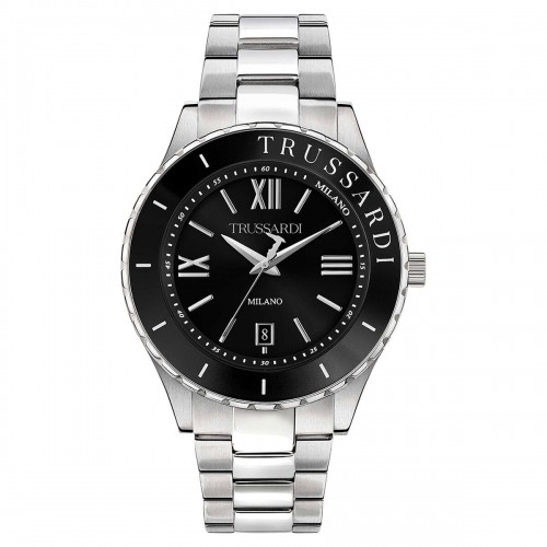 Men's Watch Trussardi R2453143010 Black Silver image 1