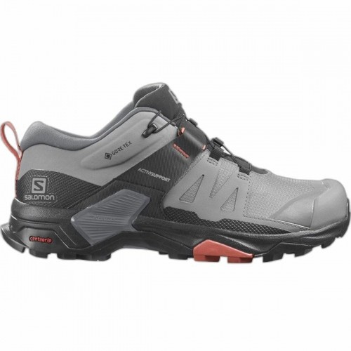 Женские спортивные кроссовки Salomon X Ultra 4 Gore-Tex Серый гора image 1