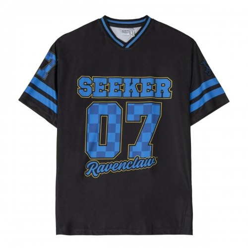 Unisex Krekls ar Īsām Piedurknēm Harry Potter Ravenclaw Melns image 1