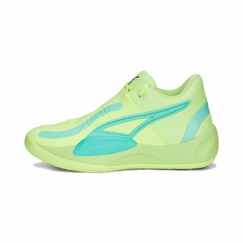 Basketball Shoes for Adults Puma Rise Lime green image 1