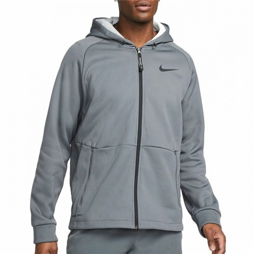 Men's Sports Jacket Nike Pro Therma-Fit Grey image 1