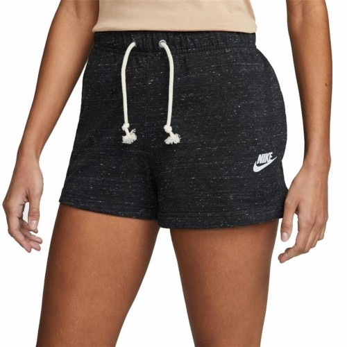 Спортивные женские шорты Nike Sportswear Gym Vintage Чёрный image 1