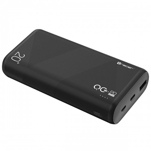 Power Bank Lādētājs Tracer AMOS Melns 20000 mAh image 1