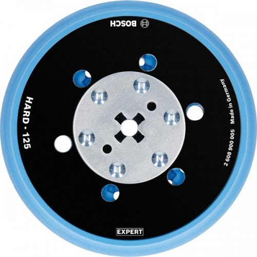 Bosch Expert Multiloch Universalstützteller, hart, Ø125mm, M8+5/16", Schleifteller image 1
