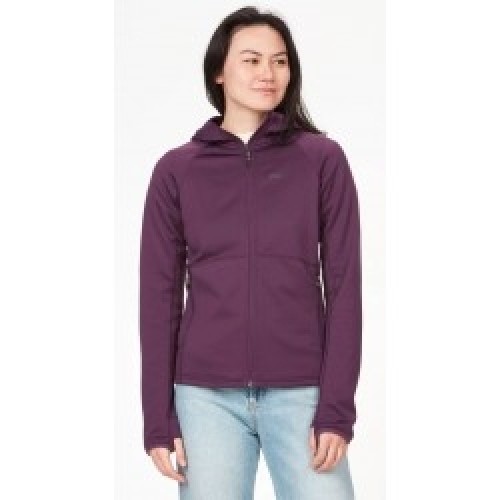 Marmot Jaka W OLDEN Polartec Hoody 02 L Purple Fig image 1