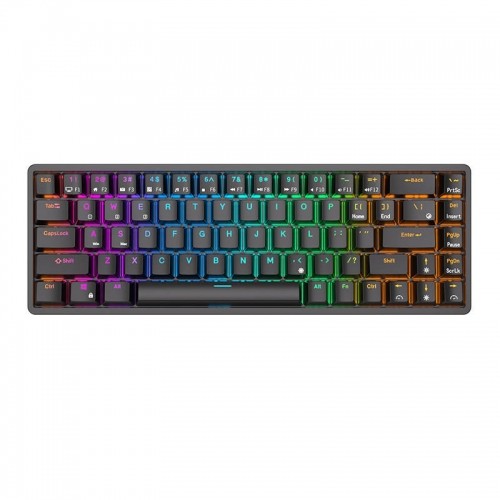 Mechanical Keyboard Royal Kludge RK837 RGB, Red switch (black) image 1