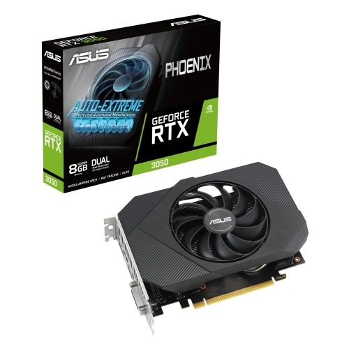 ASUS Phoenix GeForce RTX 3050 8G V2 Grafikkarte - 8GB GDDR6, HDMI, 3x DP image 1