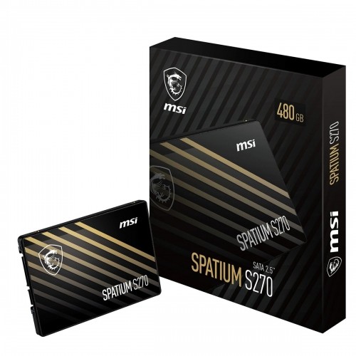Жесткий диск MSI SPATIUM S270 480 GB SSD image 1