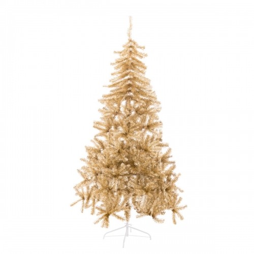 Bigbuy Christmas Новогодняя ёлка Позолоченный Металл Пластик 210 cm image 1