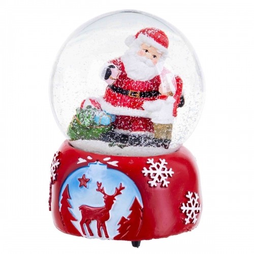 Christmas Bauble Multicolour Crystal Polyresin Father Christmas 10,5 x 10,5 x 14,8 cm image 1