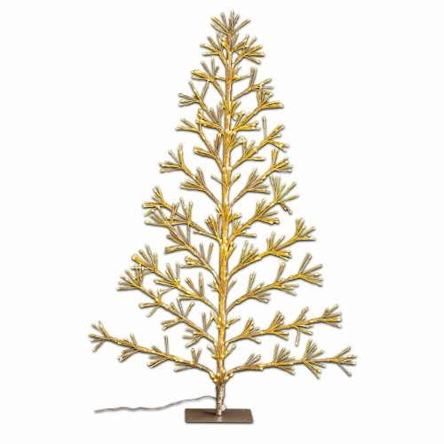 Christmas Tree Golden Metal Plastic 120 cm image 1