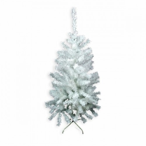 Christmas Tree White Multicolour PVC Metal Polyethylene 80 x 80 x 150 cm image 1