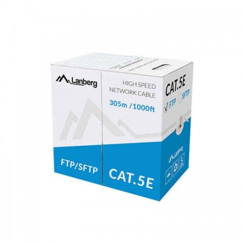 UTP Category 6 Rigid Network Cable Lanberg LCF5-11CC-0305-S 305 m image 1