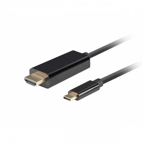 Кабель USB C — HDMI Lanberg CA-CMHD-10CU-0030-BK image 1