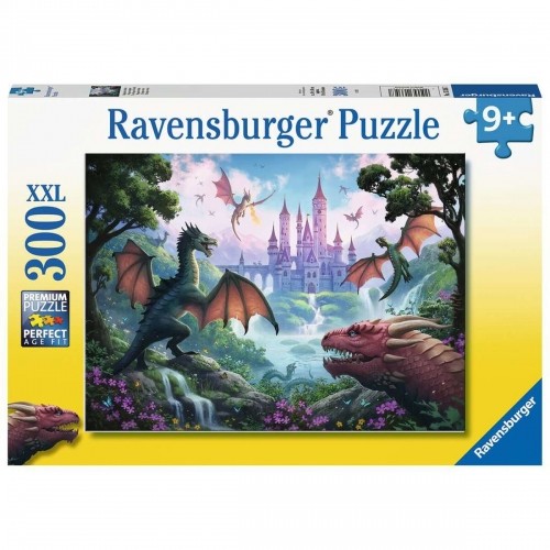 Puzzle Ravensburger 13356 The Dragon's Wrath XXL 300 Pieces image 1